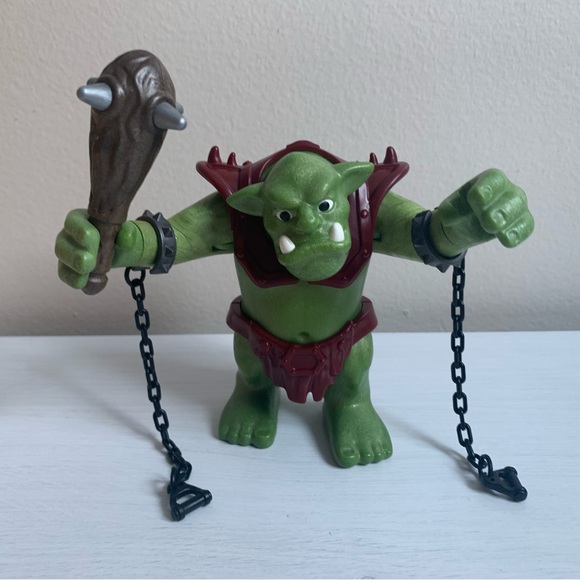 Playmobil Knights 6004 Giant Troll with Dwarf Fighters Set Almost Complete - Picture 2 of 9